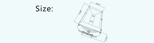 IP65 HLG Meanwell driver 150w Led Flood Lighting with CE UL RoHS