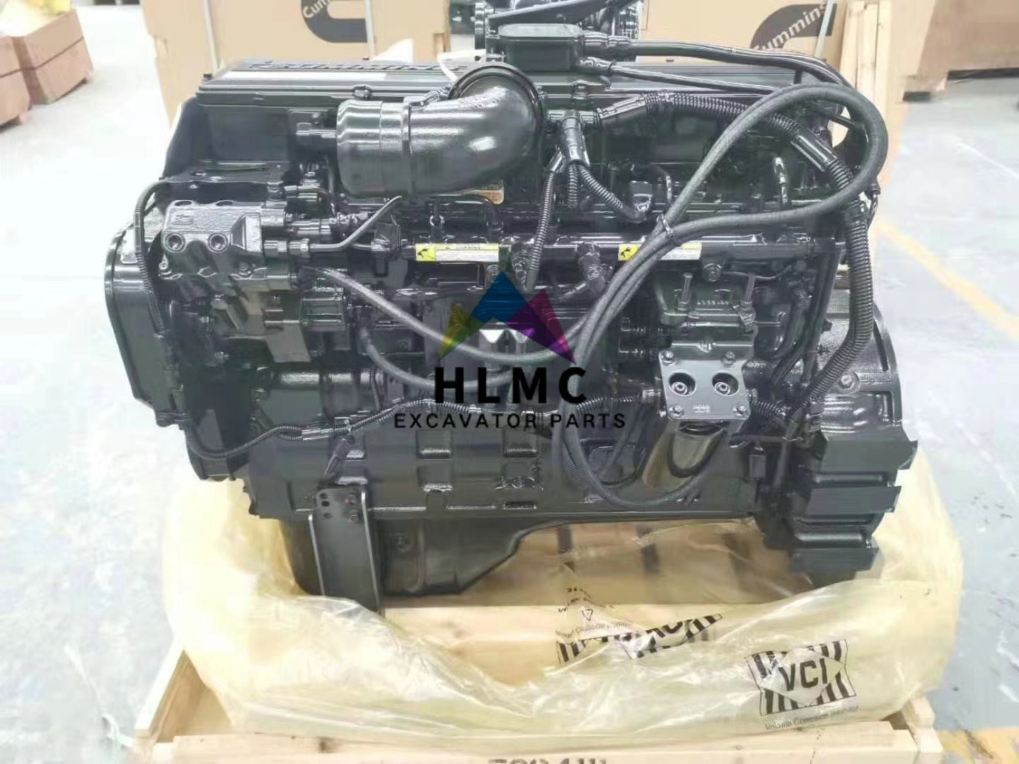QSC8.3 6D114-3 Excavator Engine Parts Complete Diesel Engine PC300-8 PC350-8 Komatsu