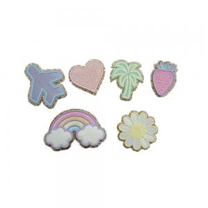 Buy cheap Ironing Glitter Cute Embroidered Patches For Kids Clothes Bags product
