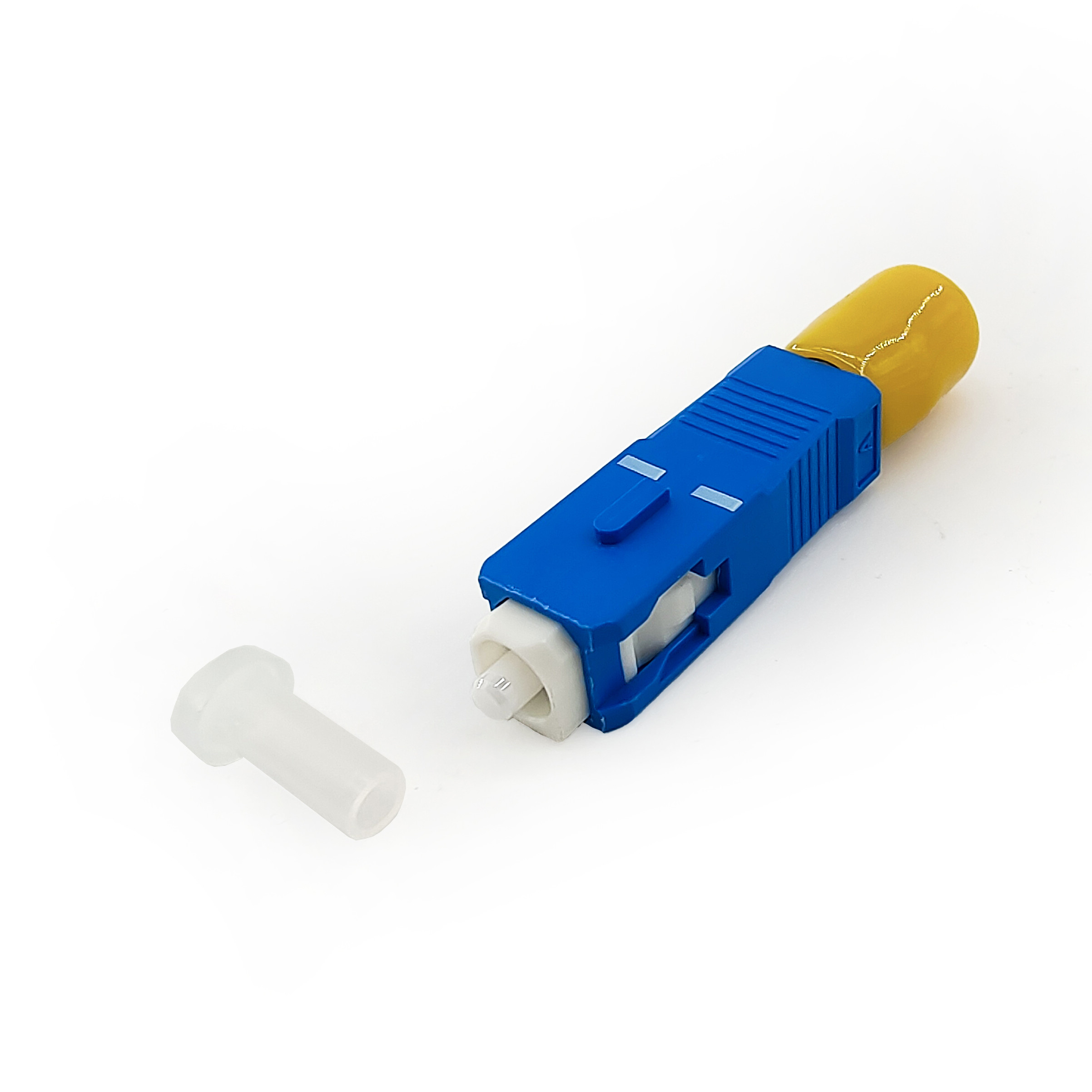 Hybrid Simplex Singlemode Fiber Optical Adapter ST UPC Female To SC UPC Male