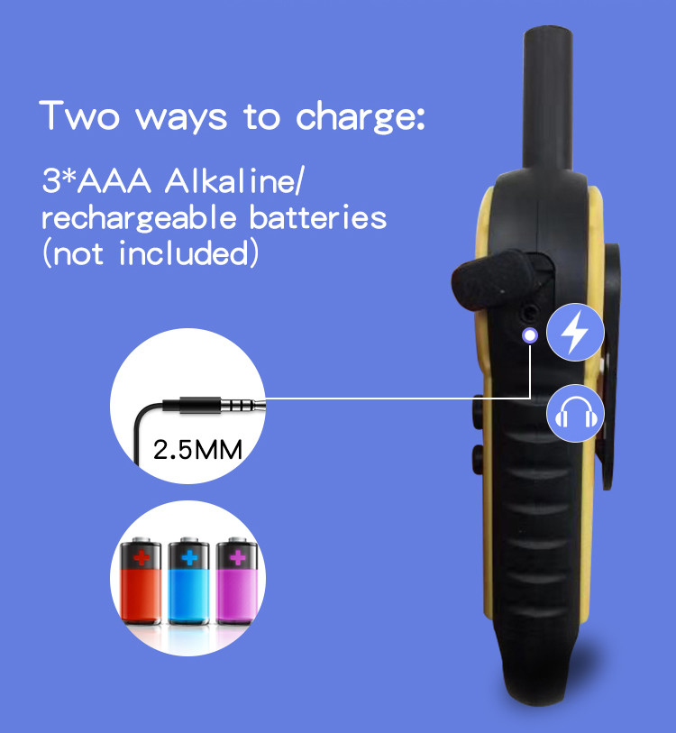 Camo Color ABS 470MHz Long Range Walkie Talkie