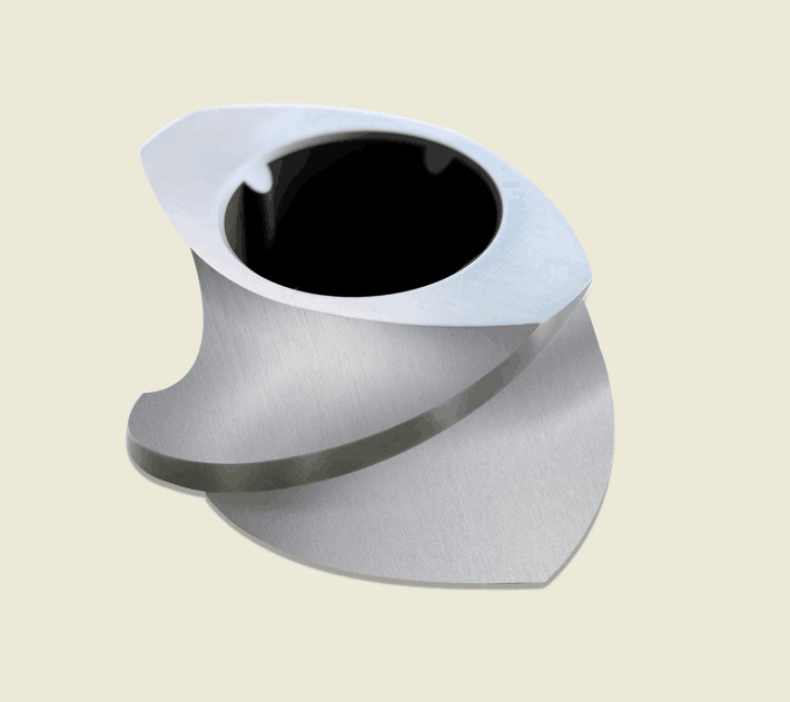 Sand Blasting Traditional Single Keyway Twin Screw Extruder Elements Segments