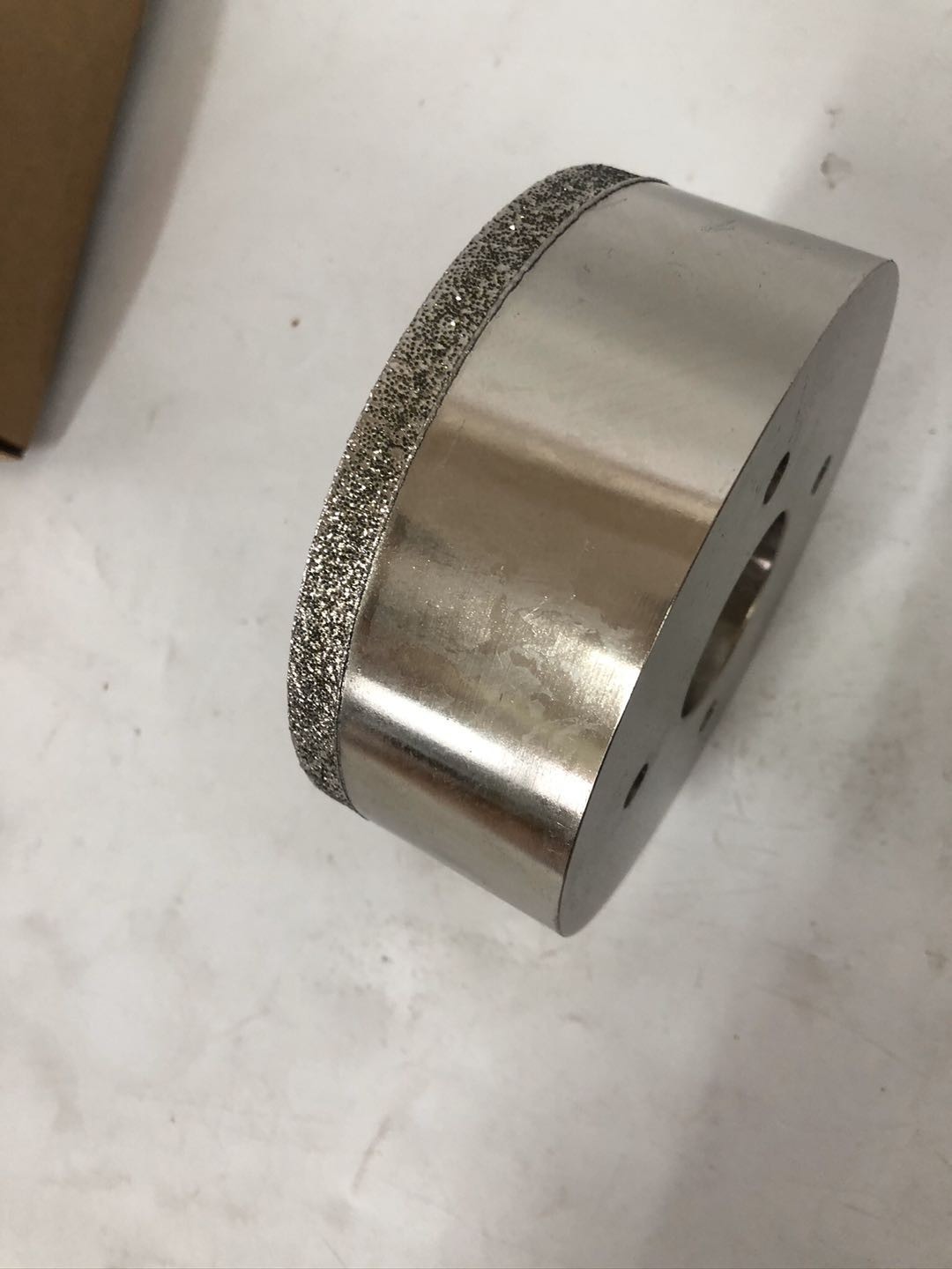 Cup Type Electroplated Diamond Wheel Custom Grit For Hard Alloy / Glass