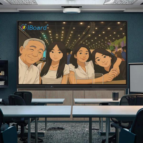 4K LCD Interactive Whiteboard Touch Panel Smart