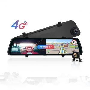China 4G ADAS Wireless Dual Dash Cam With Wifi Android 8.1 Rear View DVR on sale