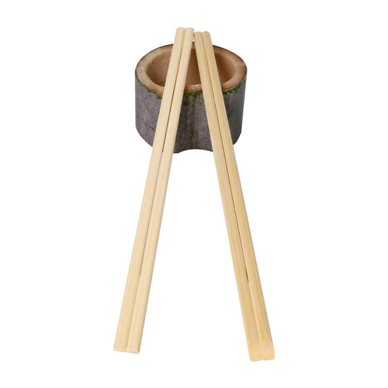 Personalized Environmental Round Bamboo Chopsticks Disposable No Chemical