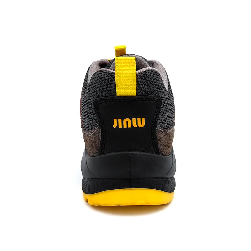 Lightweight Sports Steel Toe Boots Industrial Work Boots Breathable
