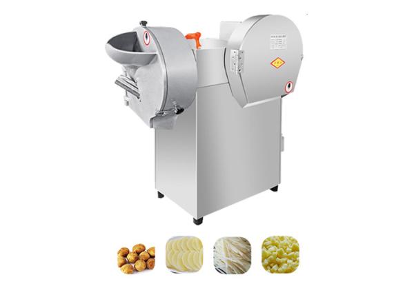 120-850KG/Hr Electric Multifunction Vegetable Cutting Machine Section Silk