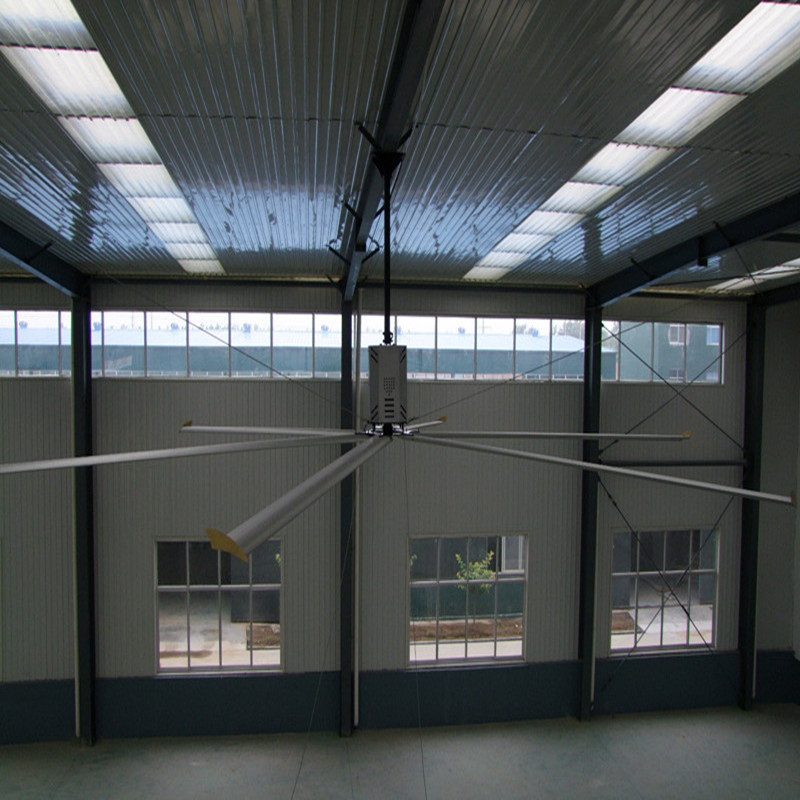 High-Volume Large Industrial Ceiling Fan 20'' 6 Blade , Low Enery Consumption