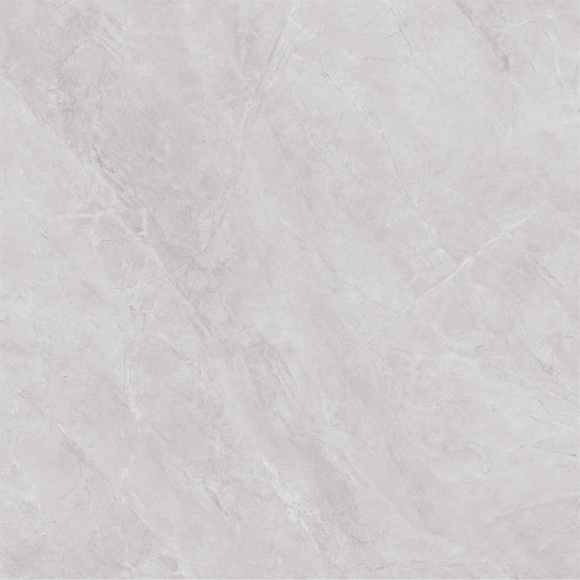 Firebrick Light Gray 1200x1200mm Polished Sintered Stone Slab For Bedroom