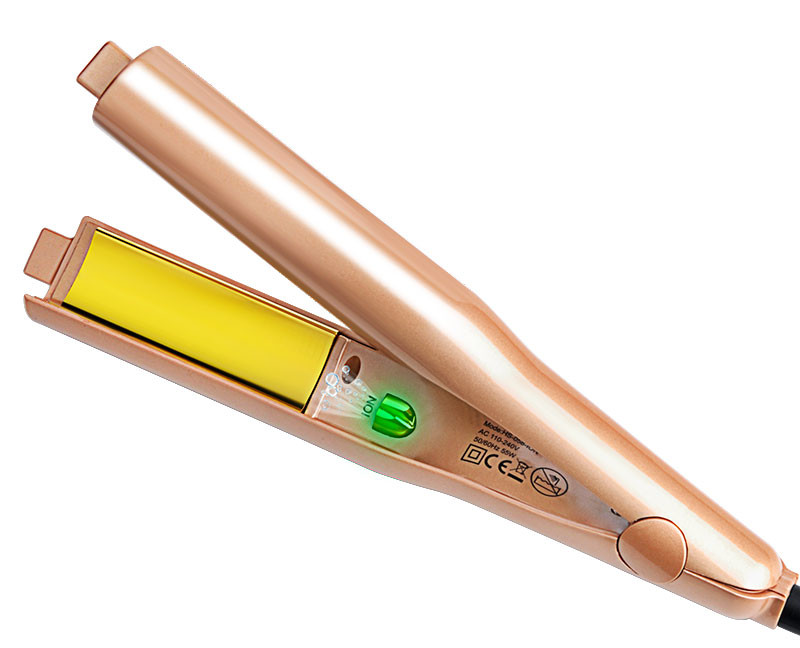 Twist 2 In 1 Anion Hair Straightener Curler Electric For Hotel / Household