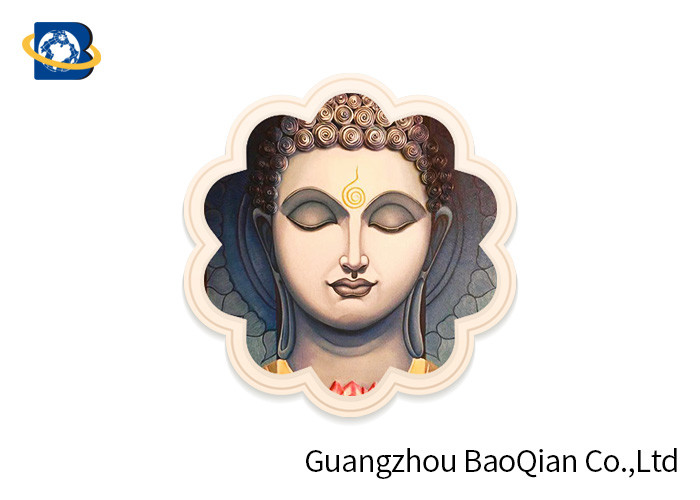 Customized Size 3D Lenticular Card 3D Depth Effect Religional For Premium