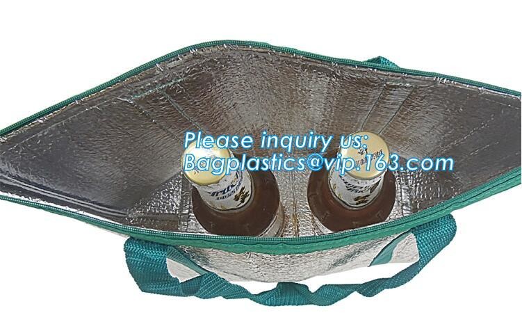cooler bag waterproof oxford shoulder bag ice pack thermal picnic lunch box vehicle insulation bag for meal drinks pack