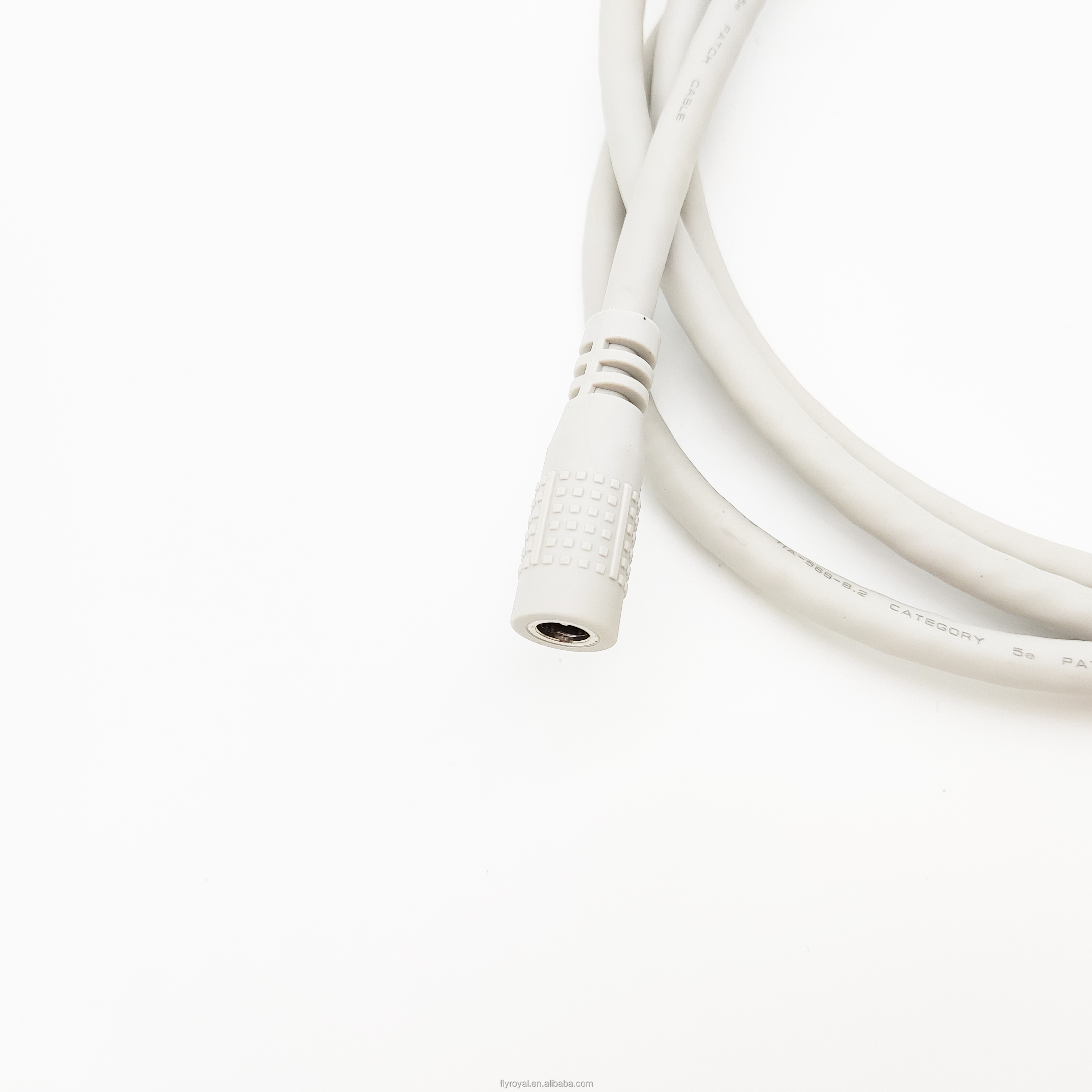 RJ45 To DC Female Connector Custom RJ45 Cables 150mm