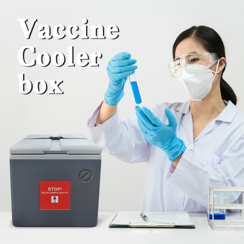 Insulated Vaccine Transport Cooler Box 1700ml Vfc Approved Transport Coolers