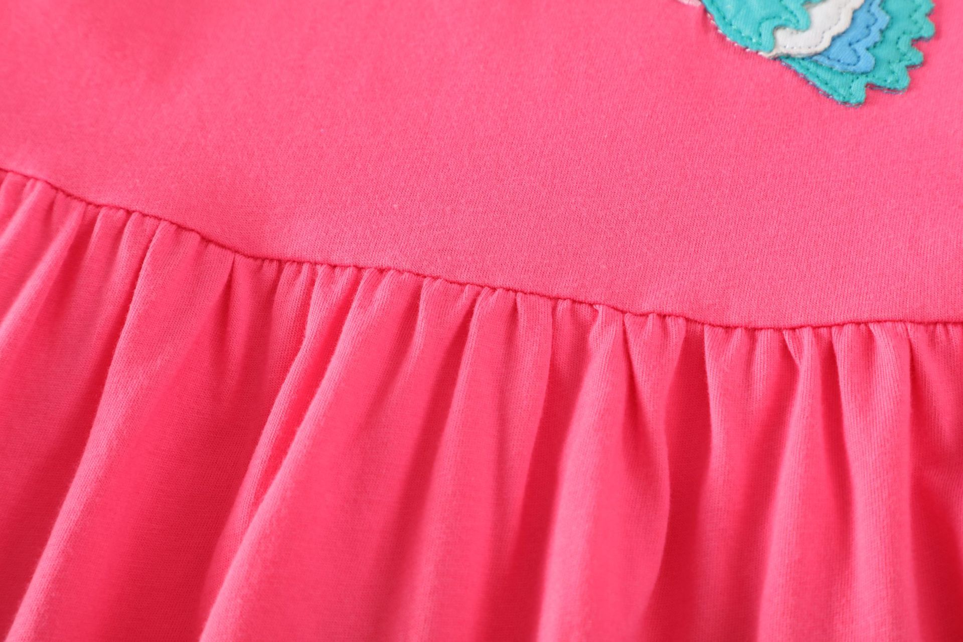 Sleeveless Ruffle Summer Children'S Clothing Cute Print Girl Boutique Dresses