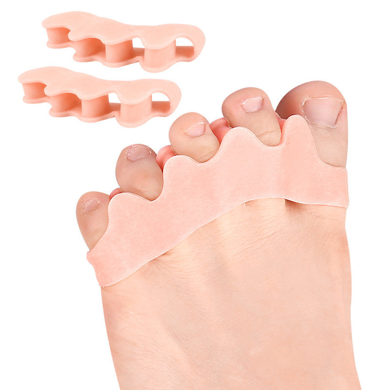 Silicone Toe Spacers For Correct Toe , Silicone Toe Separators For Bunions