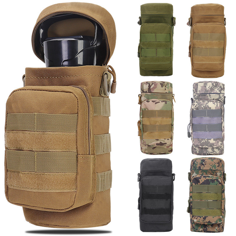 Multifunctional Large Molle Tactical Bag With Water Bottle Bag On Waist 095 Field Applicable