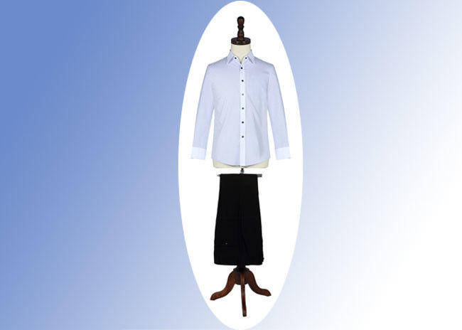 Casual Corporate Office Uniform , Mens Long Sleeve Business Shirts