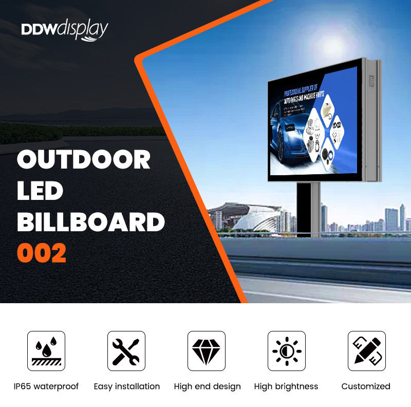 High end design hd p3 p4 p5 p6 waterproof digital video led billboard outdoor advertising