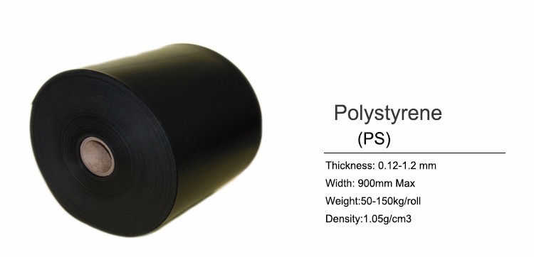 white polystyrene PS sheet for packaging vacuumforming printing thermoforming