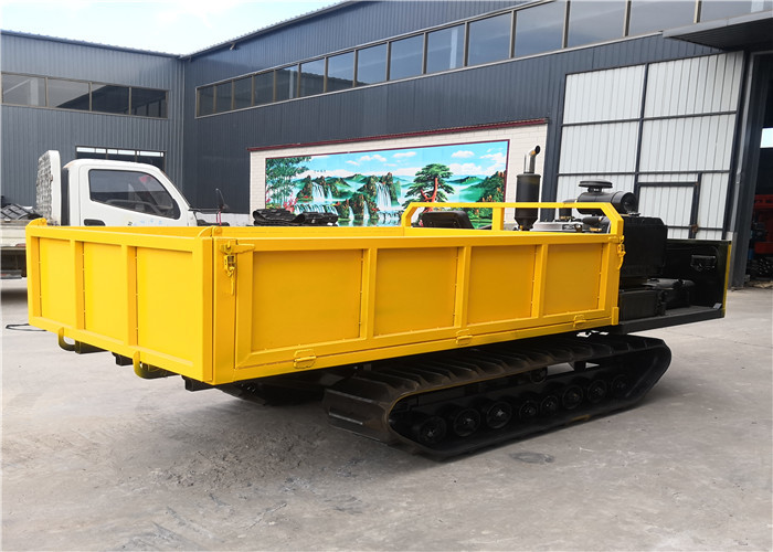 Different Loading Capacity Mini Crawler Dumper Track Transporter For Engineering