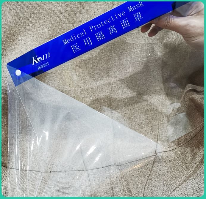 OEM Anti - Fog Medical Full Face Safety Shield With Sponge Reusable