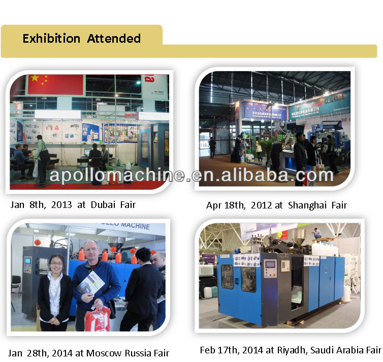 Milk Bottle Extrusion Blowing Moulding Machine 415V HDPE Plastic