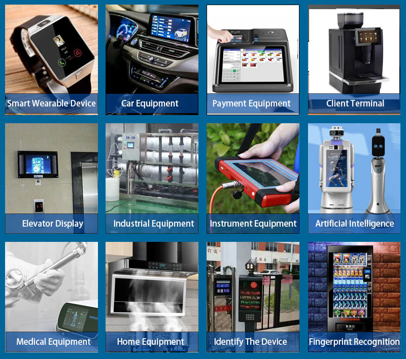 Transmissive IPS TFT LCD Module 350cd/m2 FPC Dot Matrix Lcd Display