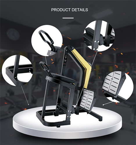 Commercial Hammer Strength Plate Loaded Rear Kick Machine For Bodybuilding