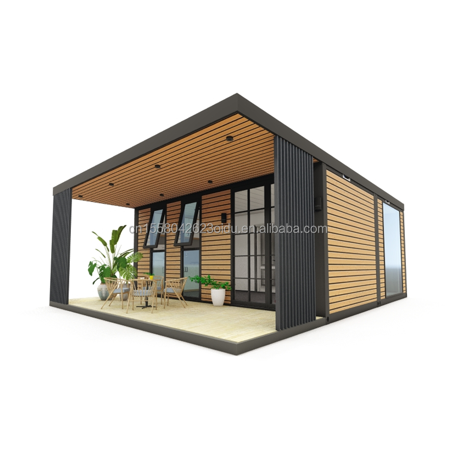 Easy-to-Assemble 20FT Light Steel Prefabricated Villa with Aluminum Alloy Windows