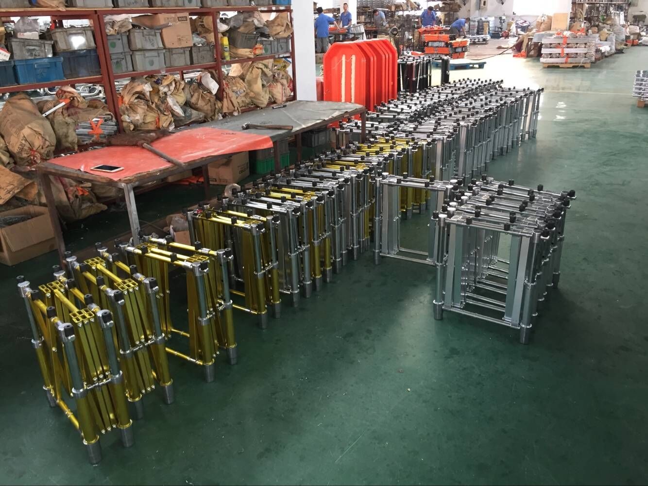 XH-5 Aluminum Alloy Coffin Trolley Funeral Equipment 450 Kg Lift Weight