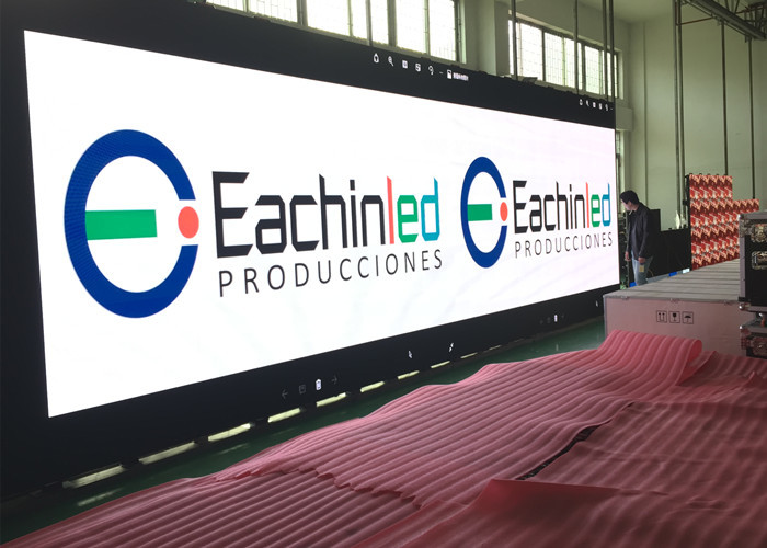 Clear Replacement Indoor Rental Led Display Advertising / Led Tv Background Wall