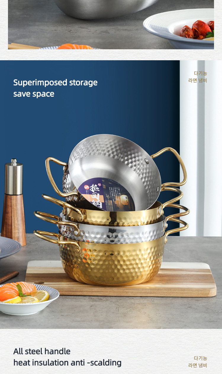 Good Selling Silver Multi-sizes Cookware Stew Pots Cooker SS 430 Cooking Pots With Binaural Handle