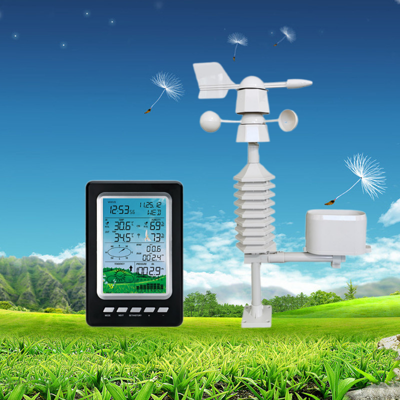 ODM Customized Support Digital Wireless Automatic Weather Station With Multiple Outdoor Sensors