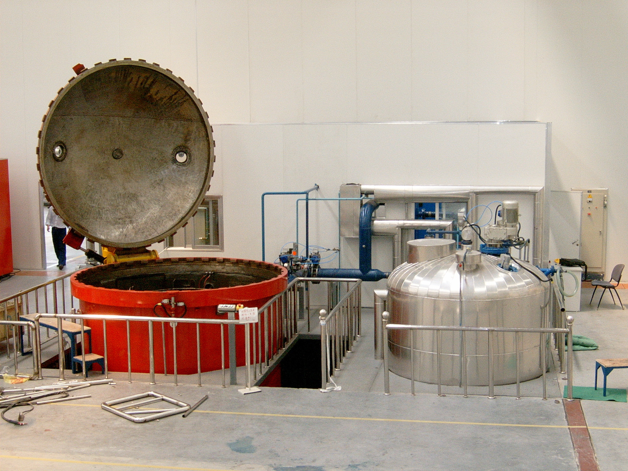 Vpi Vacuum Pressure Impregnation System Insulation Paper Tube Vacuum Resin Casting Machine