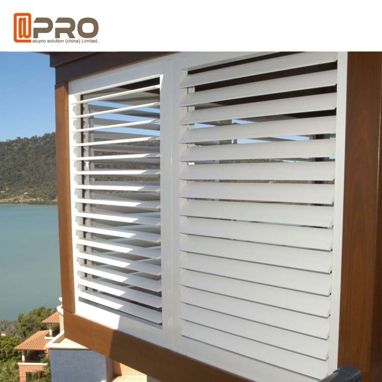 Fashionable Aluminum Shutter Window Ventilation Aluminum Extrusion Fixed Louver Window