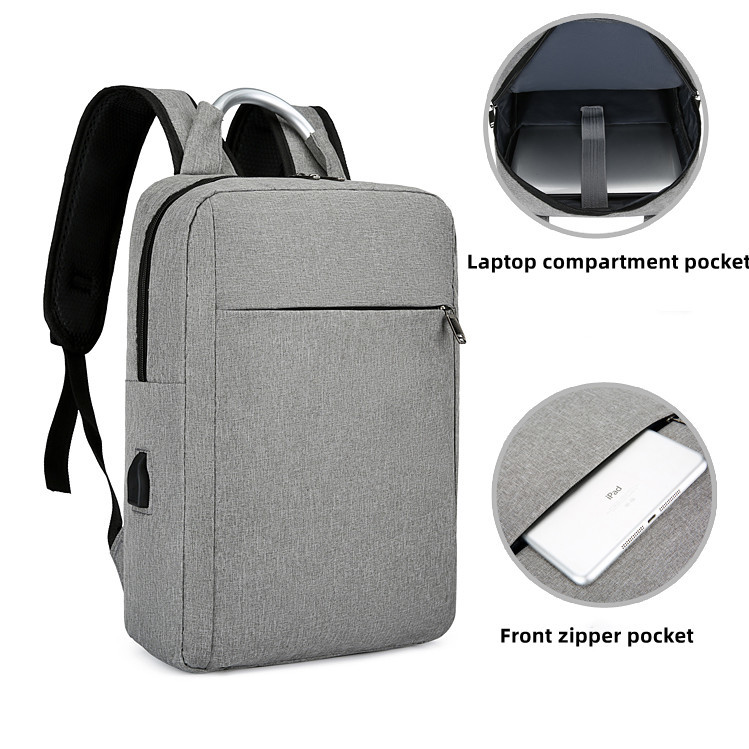 1.2 Inch Office Backpack Sets 3 In 1 Mens Fashion Backpacks Set With Usb Port
