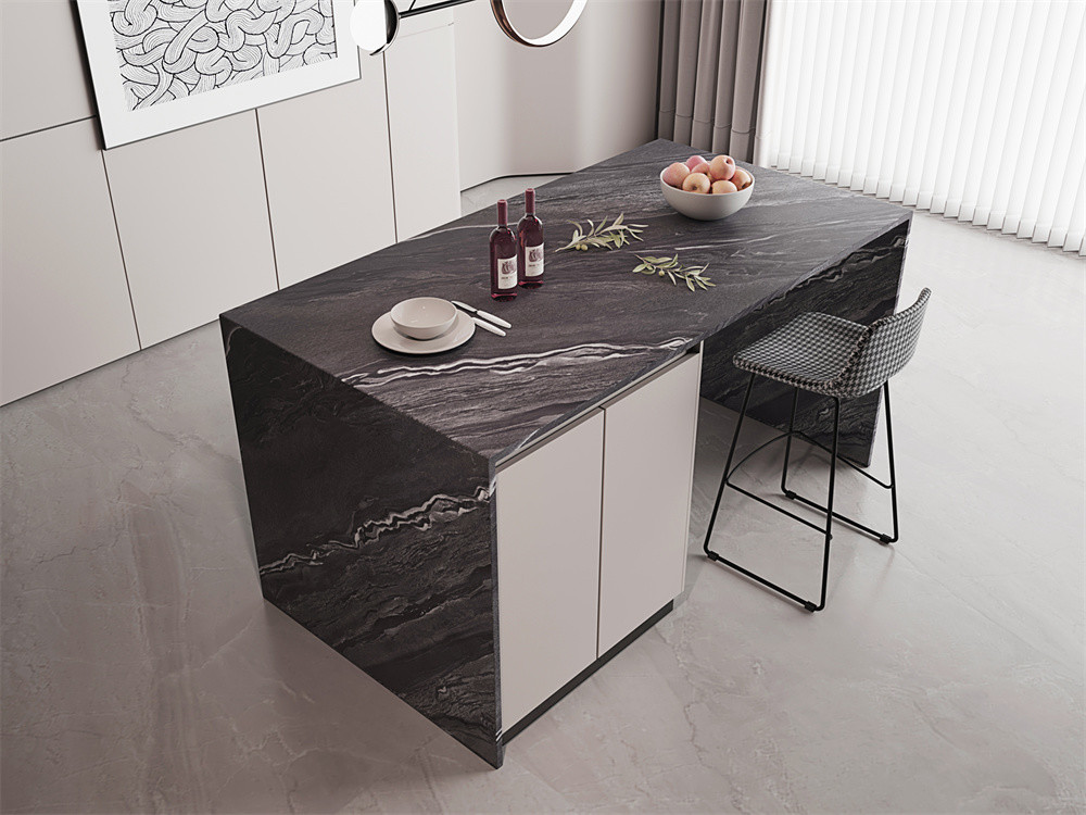 1420x2700mm Anti-Slip Eco-Friendly Indoor Floor Matt Porcelain Rock Slabs And Marble Look Sintered Stone Slab For House And Dining Room
