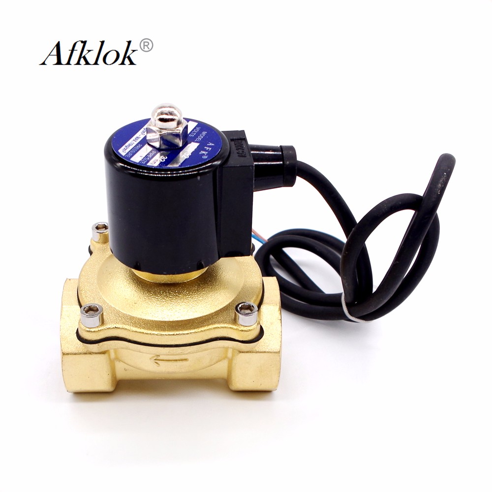 2A Series IP68 Direct Acting 1-1/2 Inch Water Solenoid Valve DC 24V