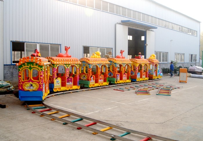 elephant mini track train electric outdoor amusement park ride elephant train for sale