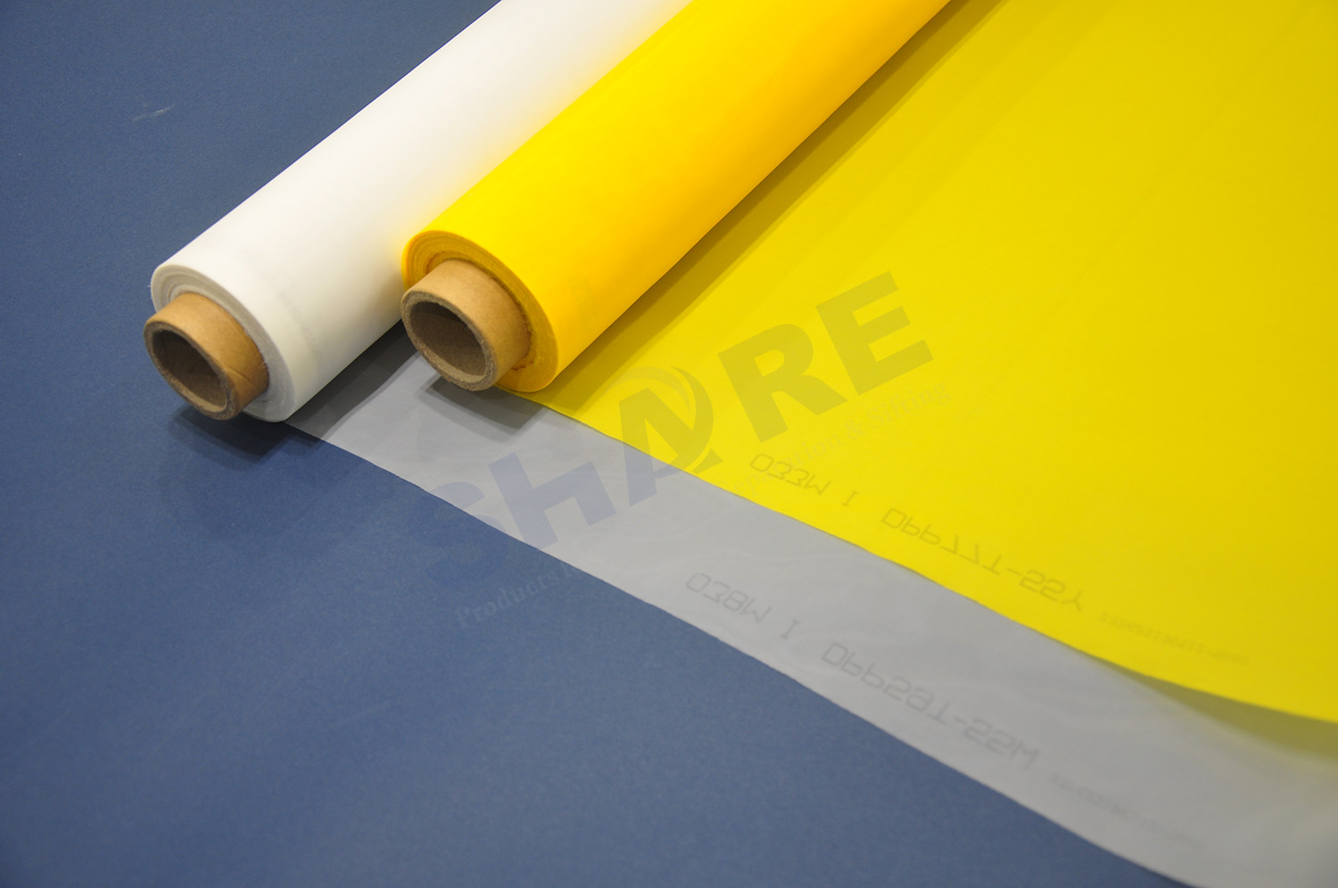 213 Micron Nylon Screen Printing Mesh Ink Flow Properties For Curved Surface