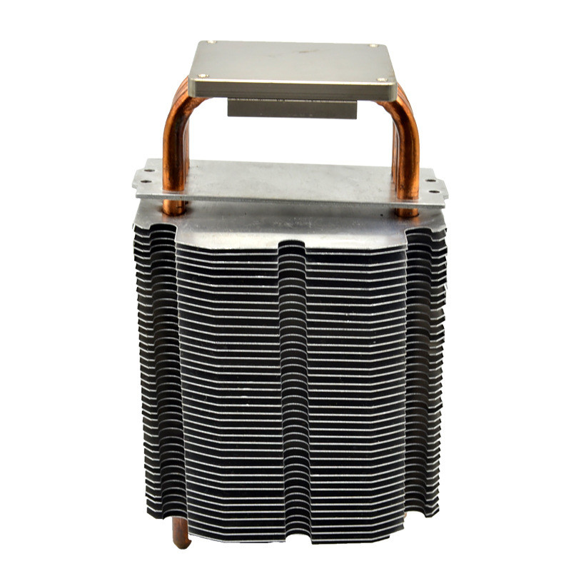 Aluminum Bottom Heatsink With Heatpipe Practical Plating Nickel