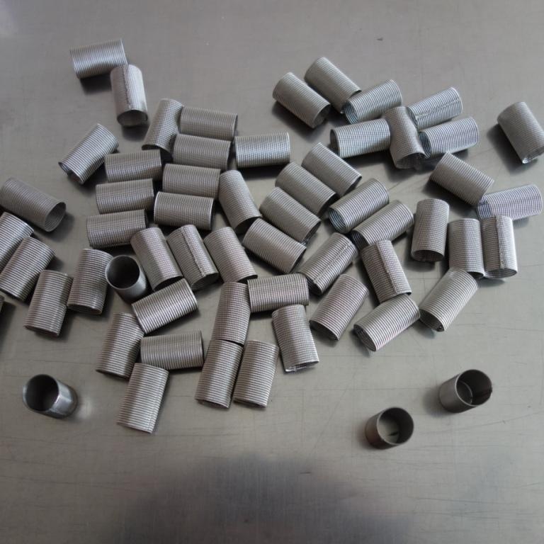 304 Stainless Steel Wire Mesh Filter Tube customized 3MM Thickness