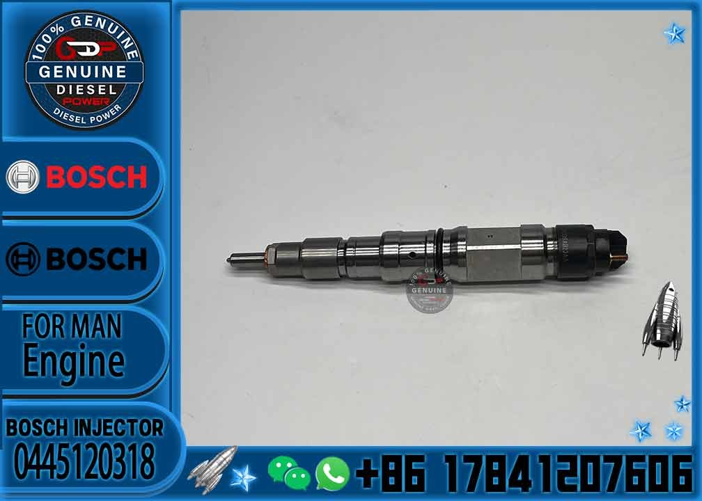 0445120318 common rail diesel fuel injector Yuchai YC6J Ruichi 0445120318 for Injector Nozzle DLLA150P2299
