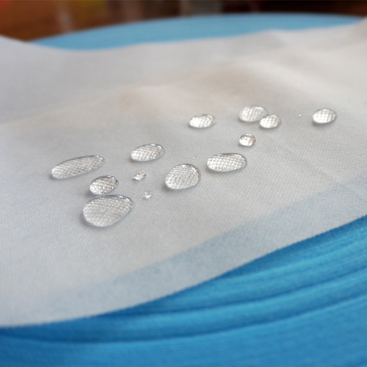 100% ES Material Fiber Hot Air Cotton Non Woven Fabric For KN 95 Face Mask