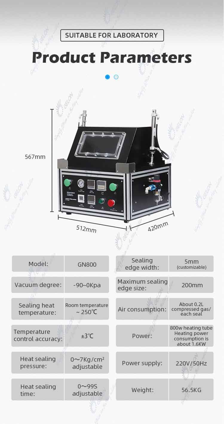 523450 Pouch cell battery assembly line Vacuum Sealing Machine Vacuum Sealer