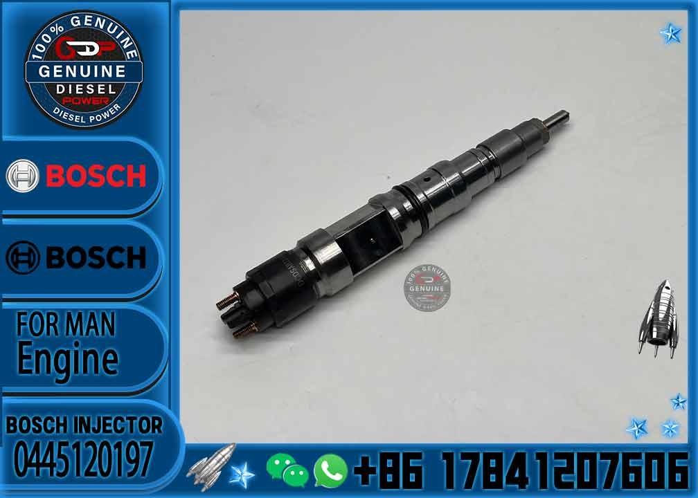 High Quality Diesel Engine Fuel Common Rail Injector 0445120192 0445120193 0445120197