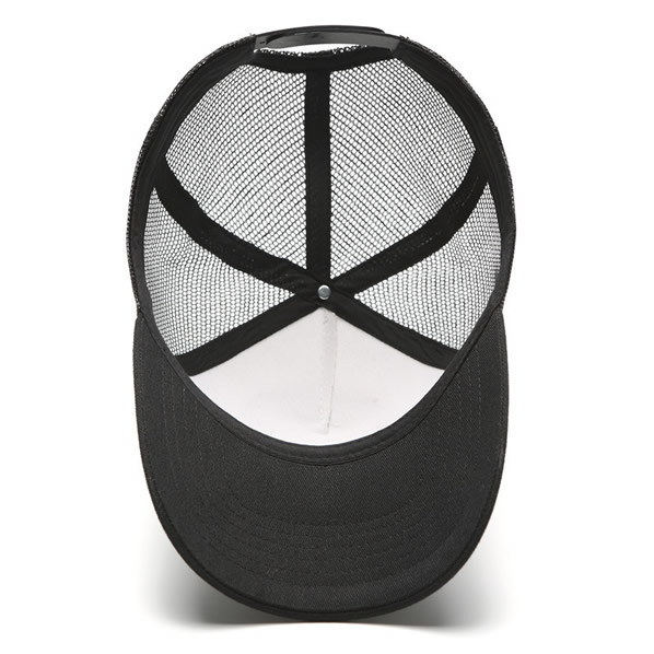 Embroidered label fitted sports half mesh lion label Amazon fashion baseball caps custom marketing branded mechandise