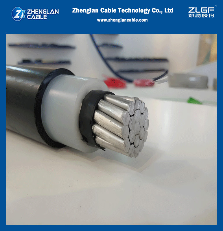 15KV 25KV 35KV Rated Voltage Overhead Insulated Cable With Black Inner Layer And HDPE Outer Layer